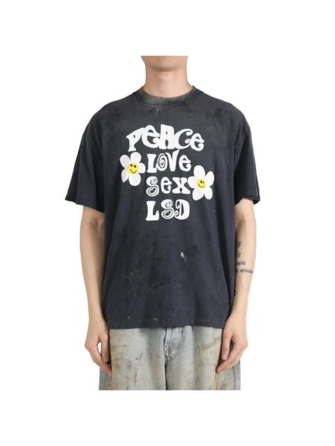 Peace cotton t-shirt