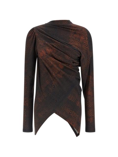 Kiko Kostadinov Simpson asymmetrical top