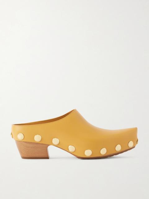 Bottega Veneta Gondola Studded Leather Clogs