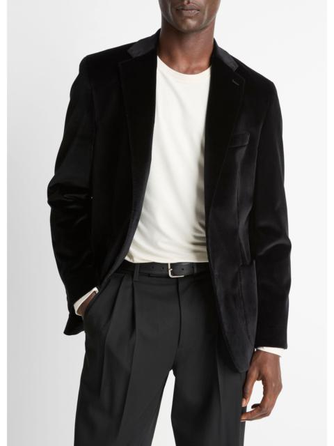 Vince Cotton Velvet Classic Sport Coat