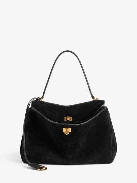 BALENCIAGA Women's Rodeo Handbag Medium in Black