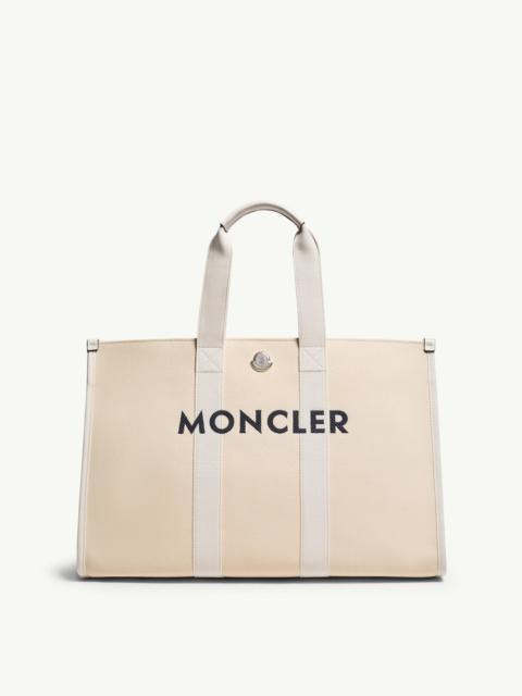 Moncler Logo Canvas Tote Bag