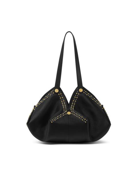 VERSACE Protea leather shoulder bag