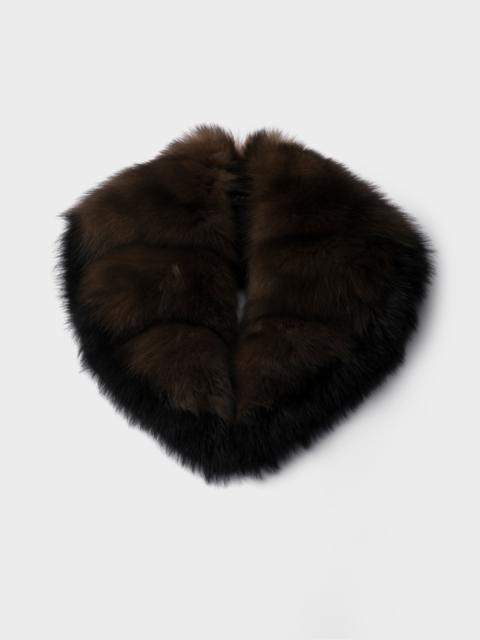 Prada Shearling collar