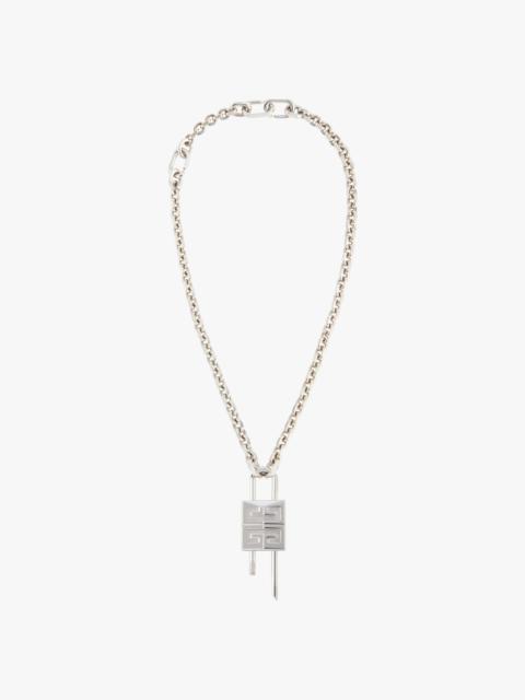 Givenchy SMALL LOCK NECKLACE IN METAL