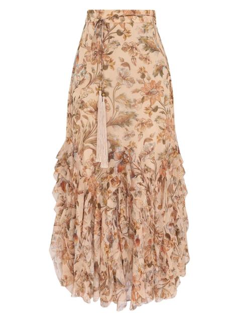 Zimmermann ASCENT CASCADING MIDI SKIRT