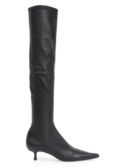 SIMKHAI Women's Joni 45MM Stretch-Leather Knee-High Boots - Black