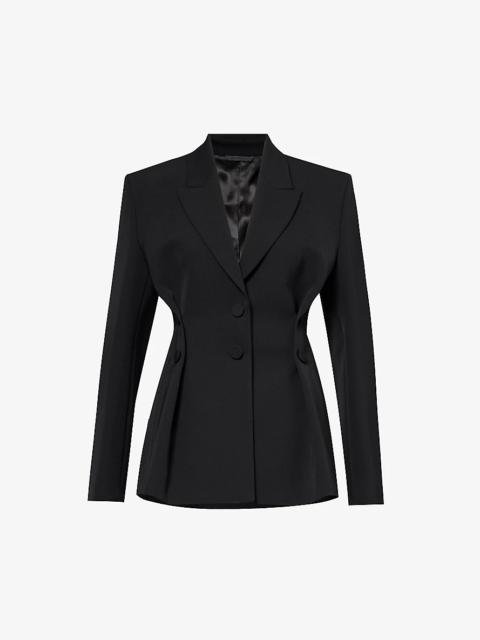 Givenchy Single-breasted slim-fit wool blazer