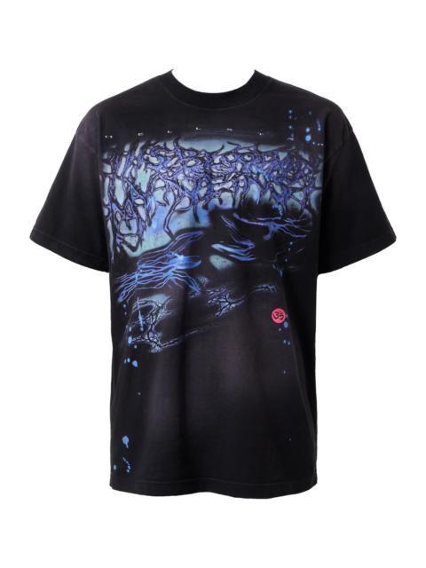HELLSTAR Creation T-Shirt "Black/Blue" HSR345