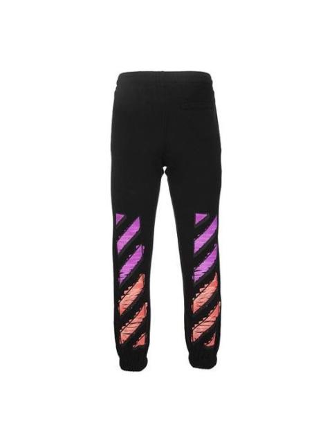 Off-White Off-White SS21 Street Style Cotton Logo Bottoms OMCH030R21FLE0011032