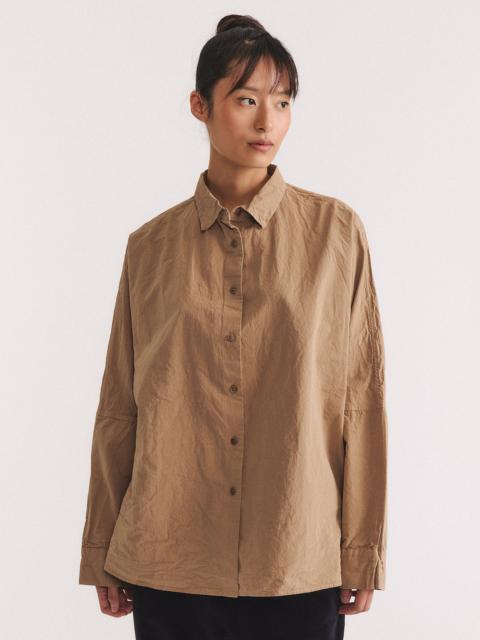 CASEY/CASEY WAGA LS SHIRT - PAPER COT - BEIGE