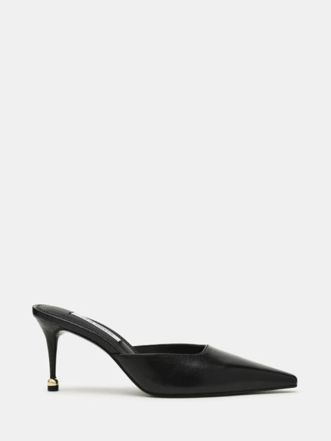 STEVE MADDEN ADELINE BLACK LEATHER