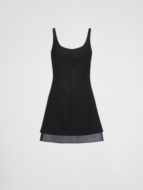 Prada Wool mini-dress