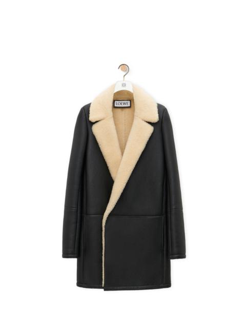 Loewe Coat in shearling