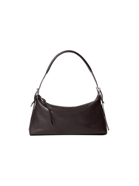 Lemaire BELTED BAGUETTE BAG (DARK CHOCOLATE)