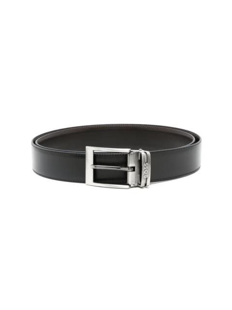 BOSS logo buckle belt