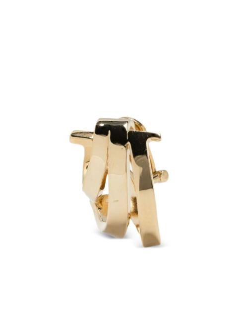 FERRAGAMO Leafbig earrings