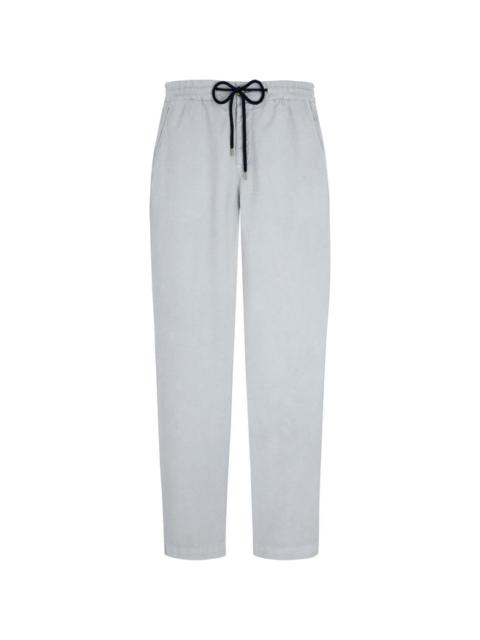 Vilebrequin Men Cotton Linen Stretch Comfort Pants Solid