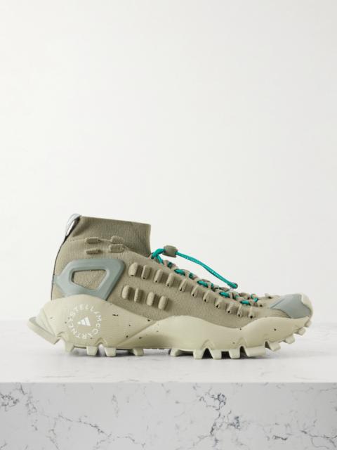 adidas Seeulater 2 Rubber-trimmed Stretch-mesh Sneakers