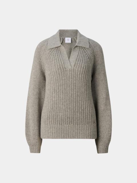 BOGNER Jordy Yak Pullover in Light Gray