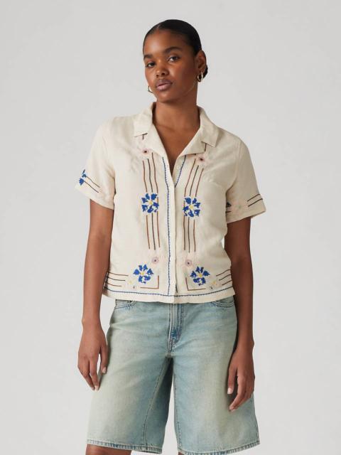 Levi's SONNY LINEN BLEND CAMP SHIRT
