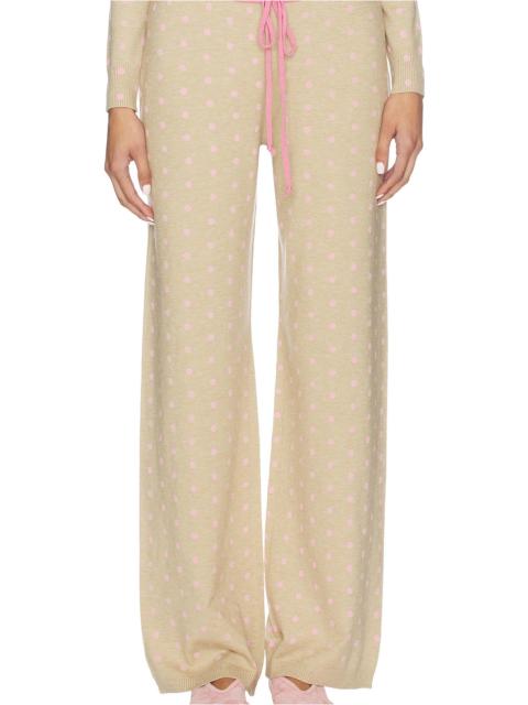 Frankies Bikinis Mellow Cloud Knit Pant