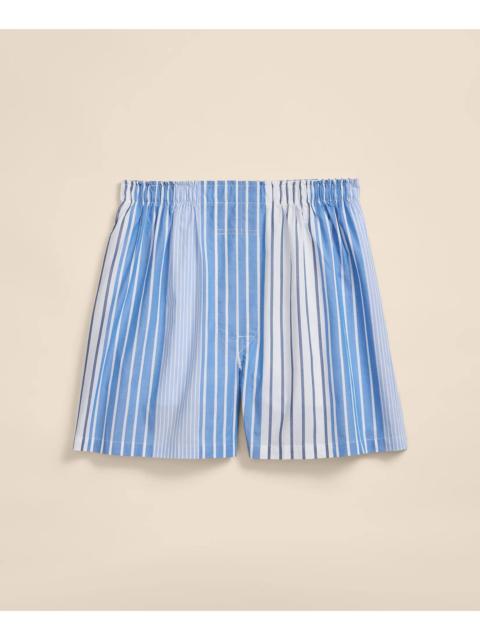 Brooks Brothers Cotton Poplin Stripe Boxers