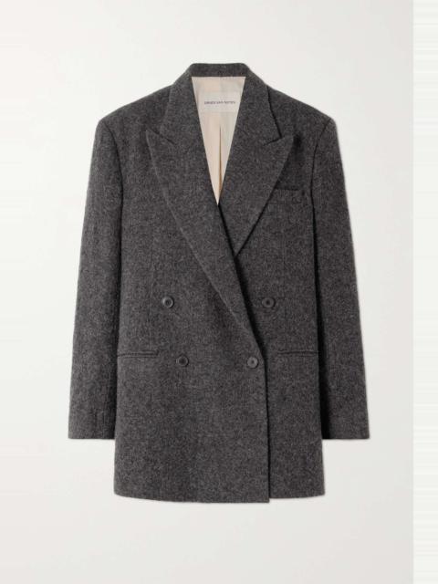 Dries Van Noten Oversized double-breasted wool jacket