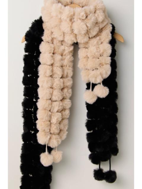 FREE PEOPLE Kiss Kiss Pom Scarf