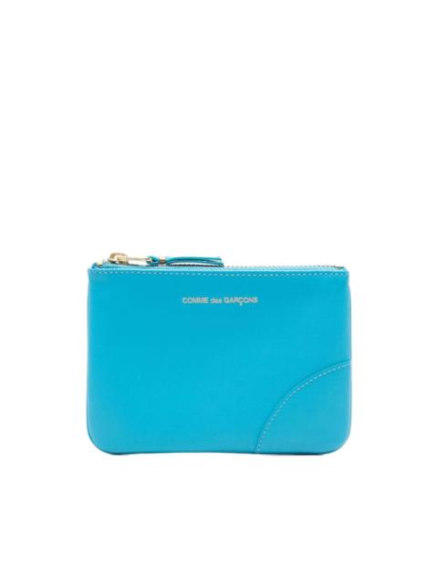 Comme Des Garçons zip stitched wallet