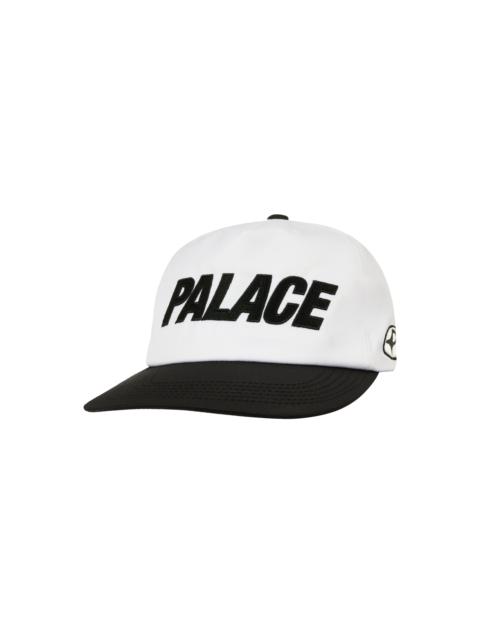 PALACE FONT SNAPBACK 5-PANEL WHITE / BLACK
