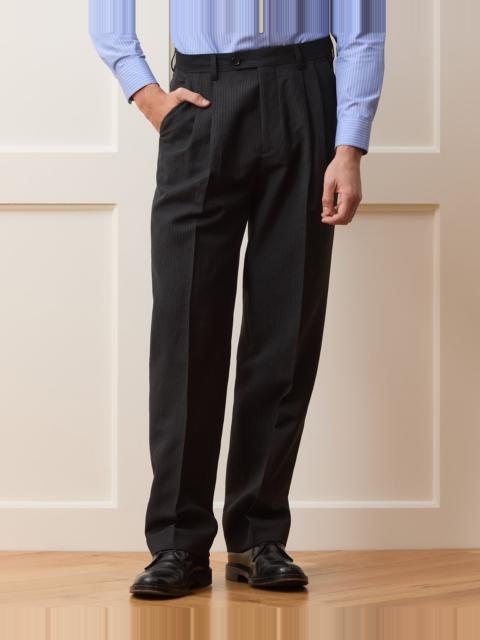 TODD SNYDER Italian Striped Linen Wythe Trouser