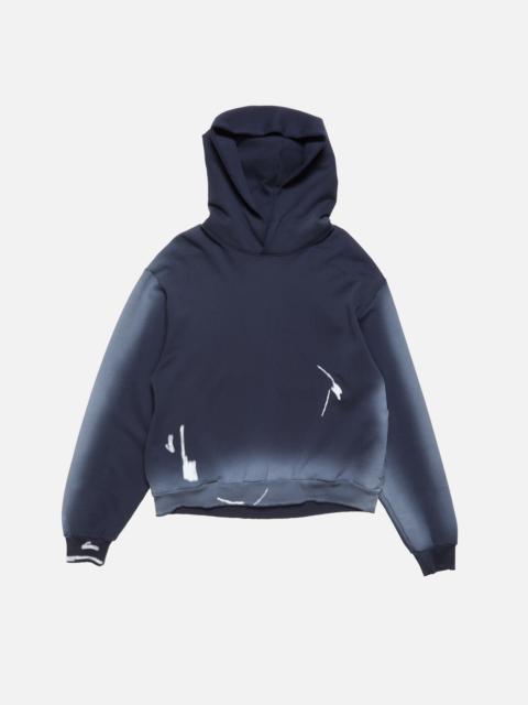 Acne Studios Hooded logo sweater - Navy blue