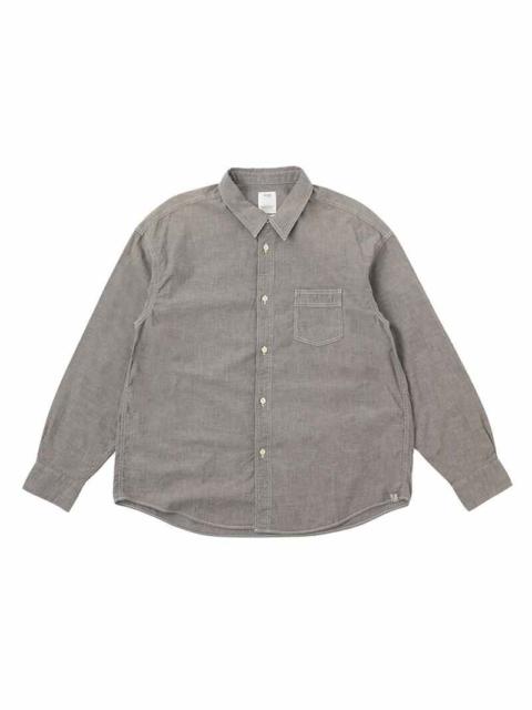 visvim 1920 SHIRT L/S DMGD BROWN