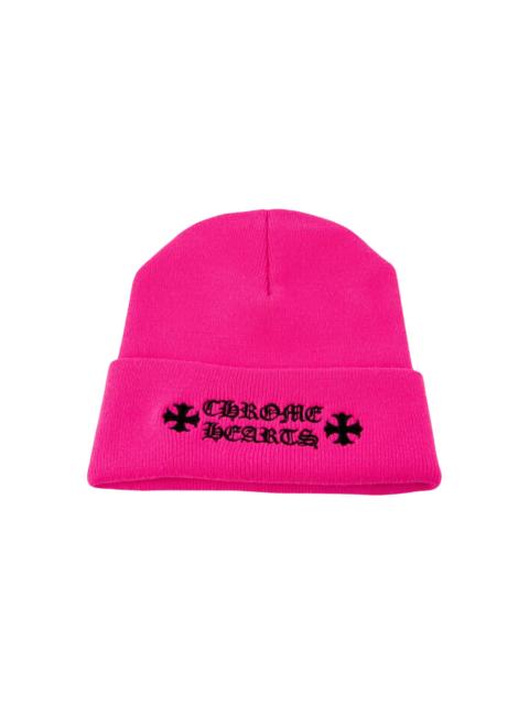 Chrome Hearts Logo Beanie "Pink" CHRM1462
