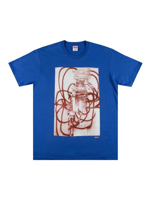 Supreme x Christopher Wool 2001 Tee 'Royal'