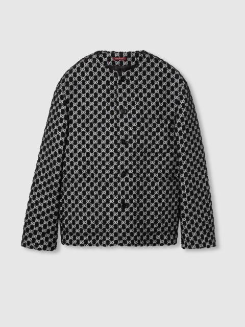 GUCCI GG lamè wool bouclé jacket