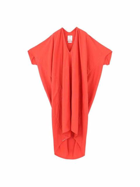 visvim RUANA DRESS RED