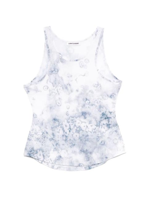 LOW CLASSIC Floral Print Sleeveless tank top