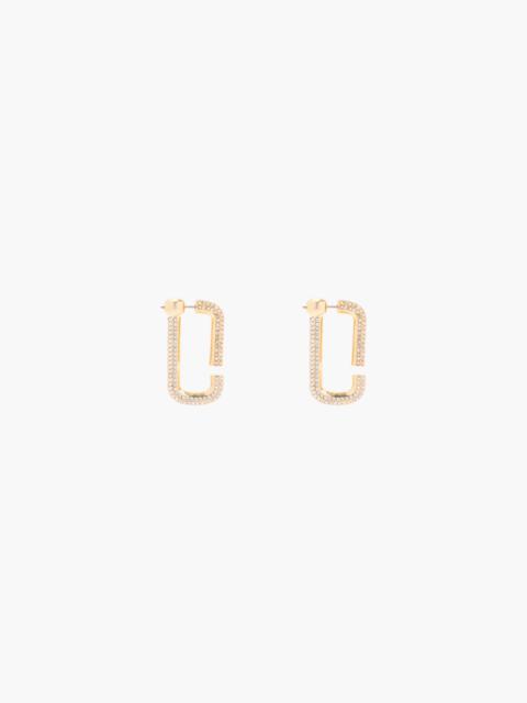 Marc Jacobs THE J MARC PAVÉ HOOPS