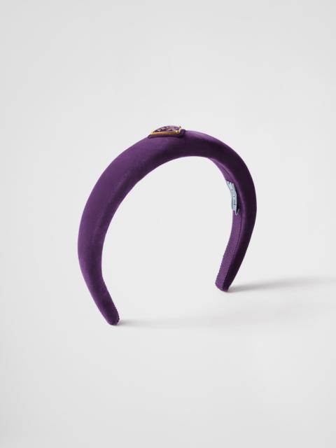 Prada Velvet headband