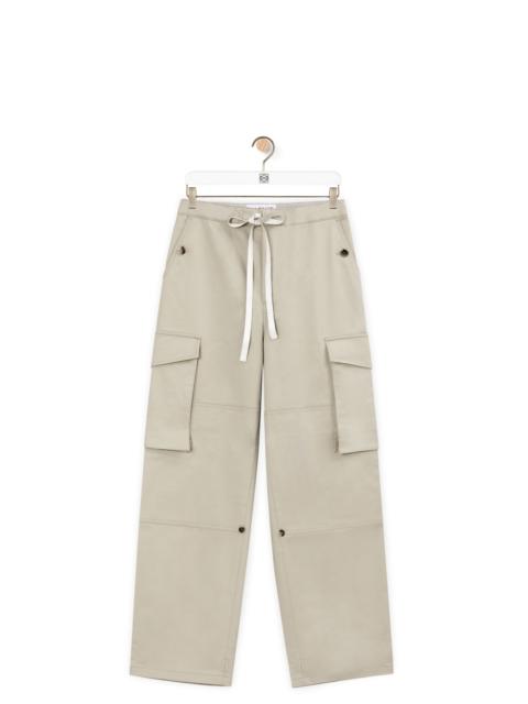 Loewe Multi pocket drawstring trousers in cotton