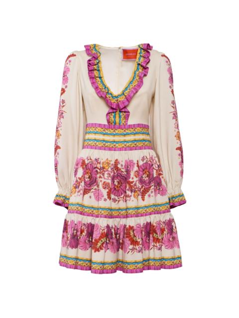 La DoubleJ Women's Reina Mini Dress - Zodiac Placee Multicolor