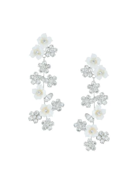 Delphine floral earrings