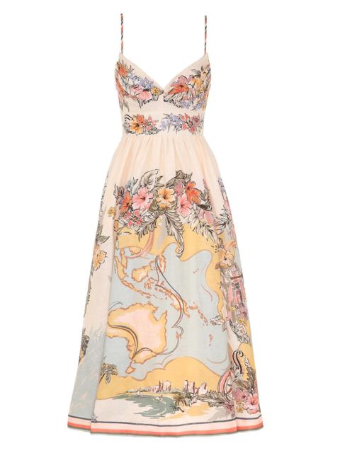 Zimmermann TALLOW TUCKED BODICE DRESS