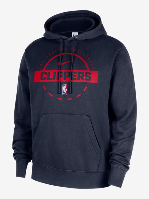 Nike LA Clippers Club Men's Nike NBA Practice Pullover Hoodie