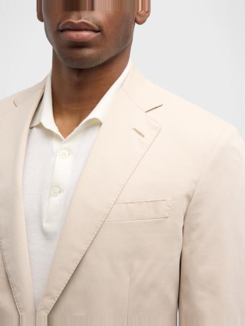 Brioni Men's Solid Cashmere-Cotton Suit