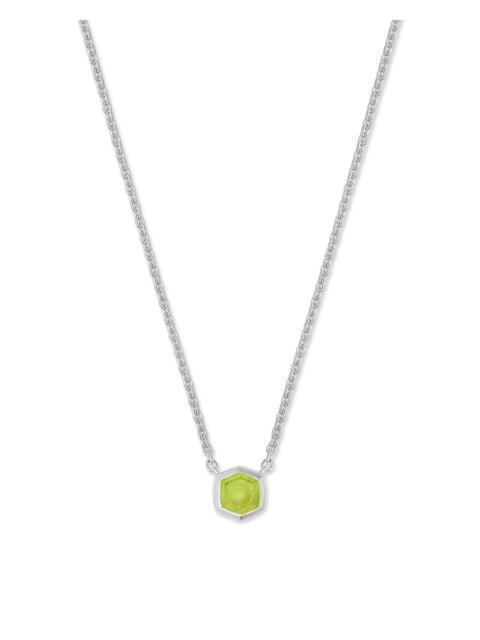 KENDRA SCOTT Davie 18k Gold Vermeil August Pendant Necklace