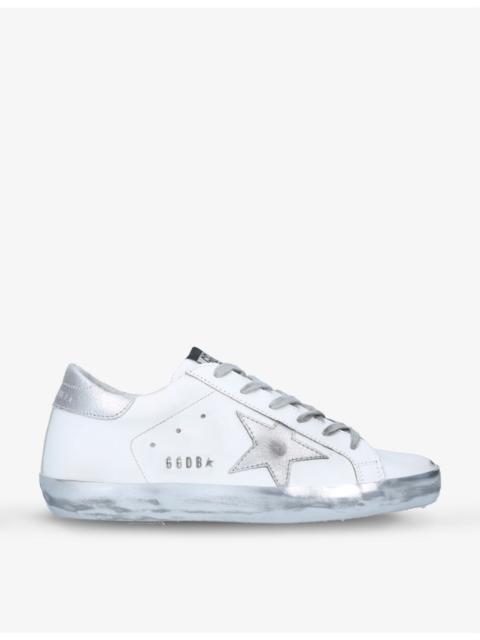 Golden Goose Women’s Superstar 80185 leather low-top trainers