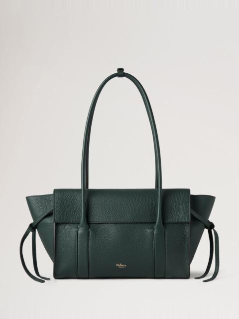 Mulberry Small Soft Bayswater Mulberry Green Heavy Grain